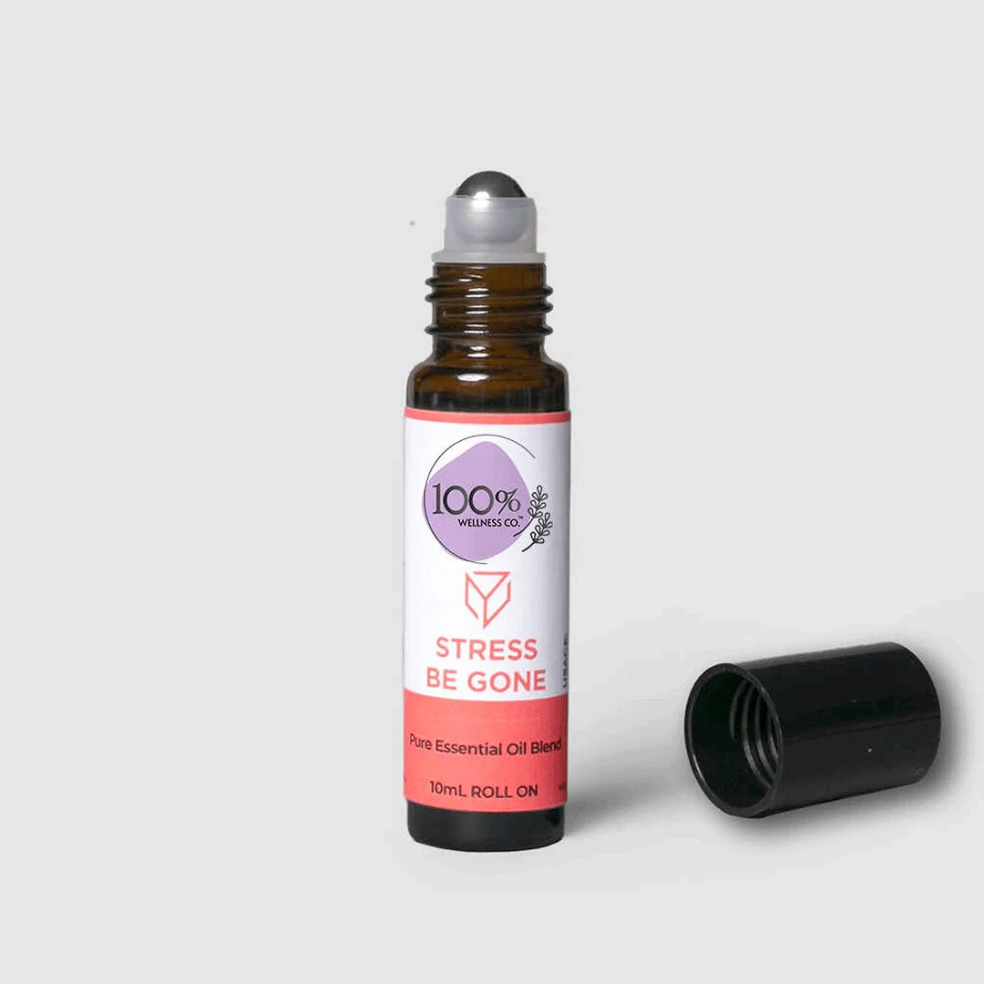 Stress Be Gone Essential Oil - 100% Wellness Co
