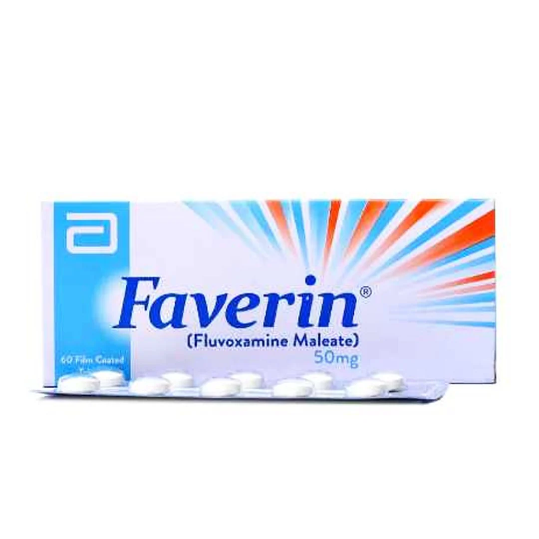 Abbott Faverin (Fluvoxamine) 100mg, 10 Ct