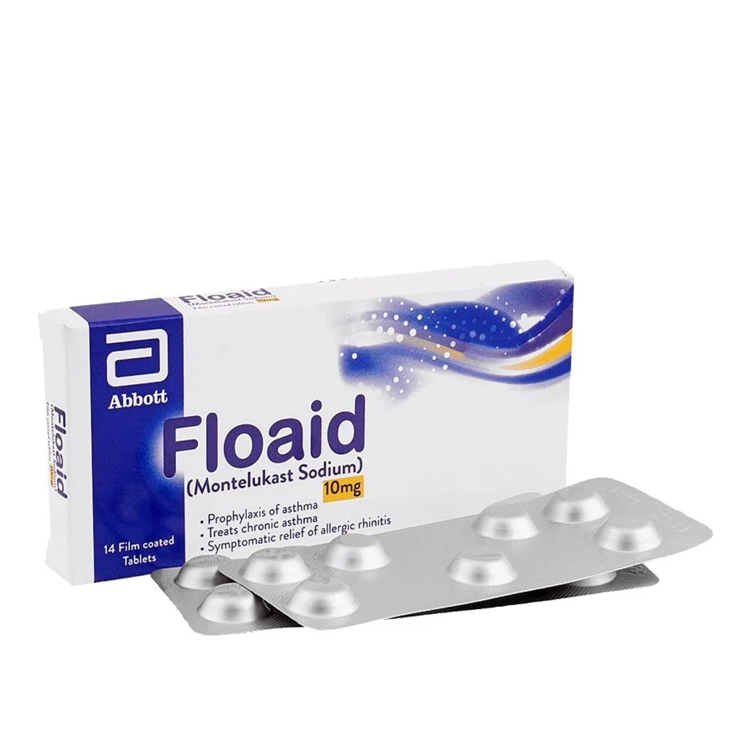 Abbott Floaid (Montelukast) Tablets 10 mg, 14 Ct