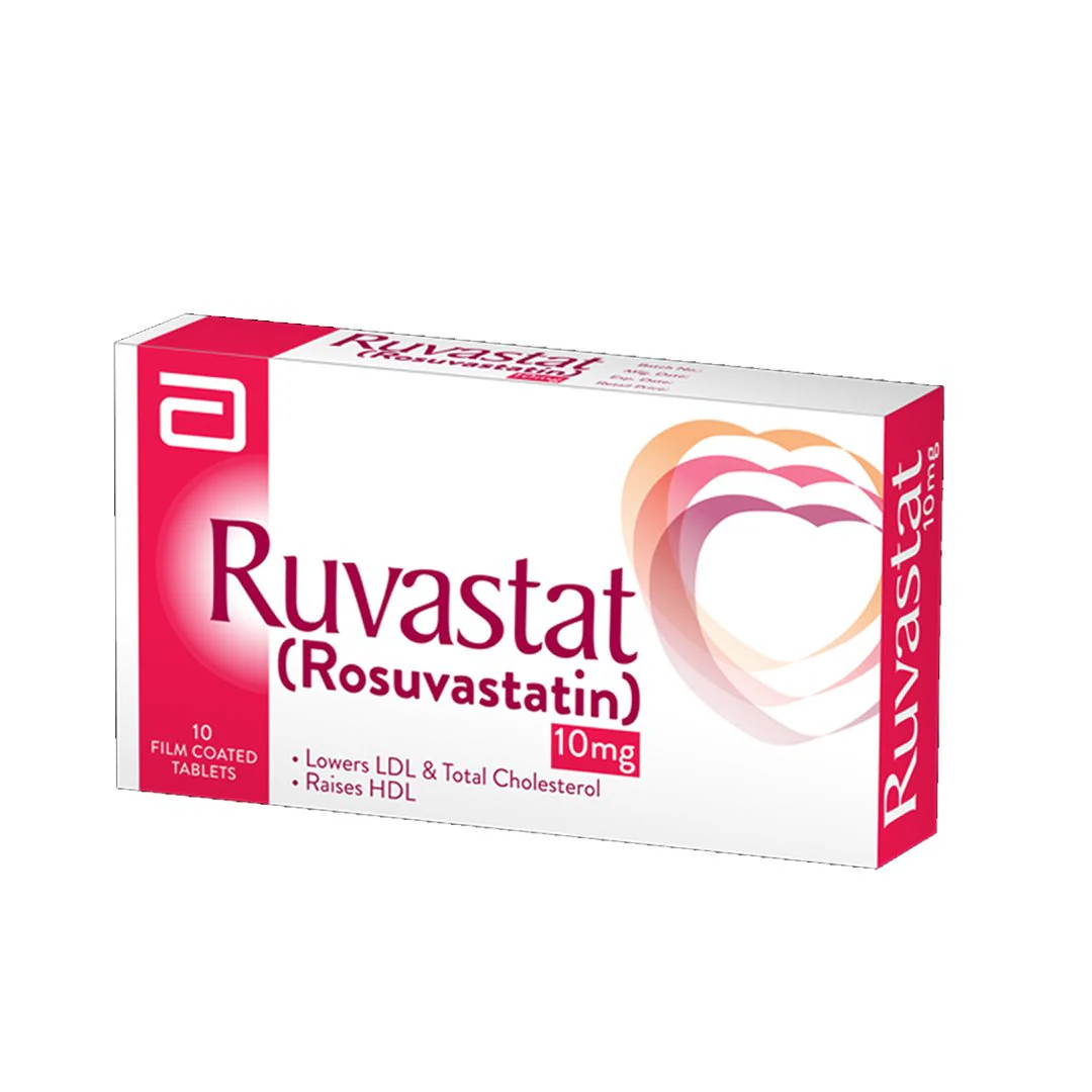 Abbott Ruvastat (Rosuvastatin) 10mg, 10 Ct