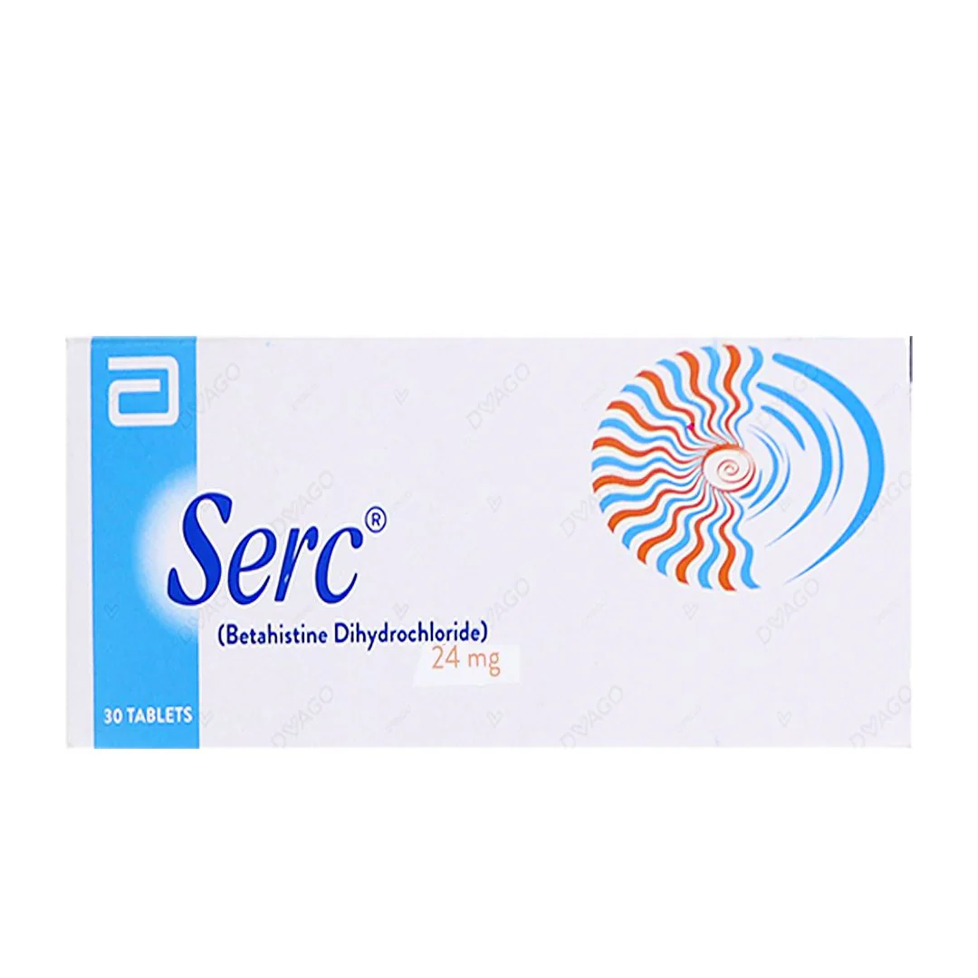 Abbott Serc (Betahistine) 24 mg, 30 Ct