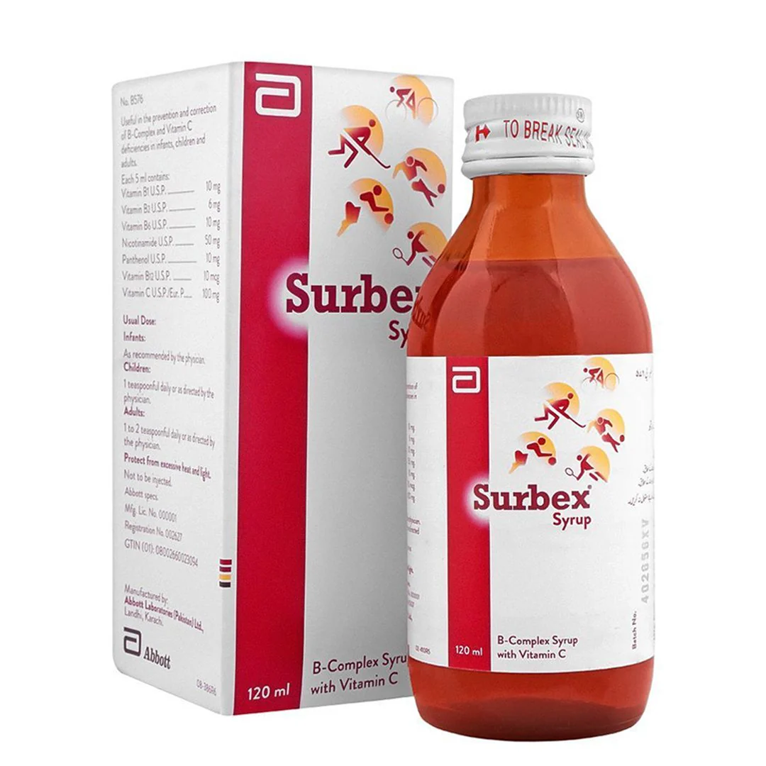 Abbott Surbex Syrup, 120ml