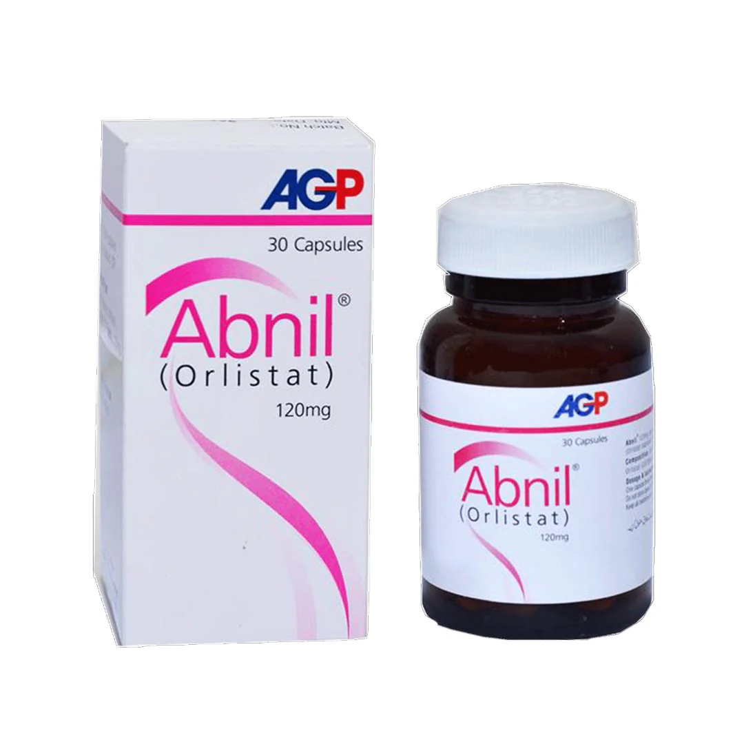 Abnil (Orlistat) 120mg, 30 Ct - AGP