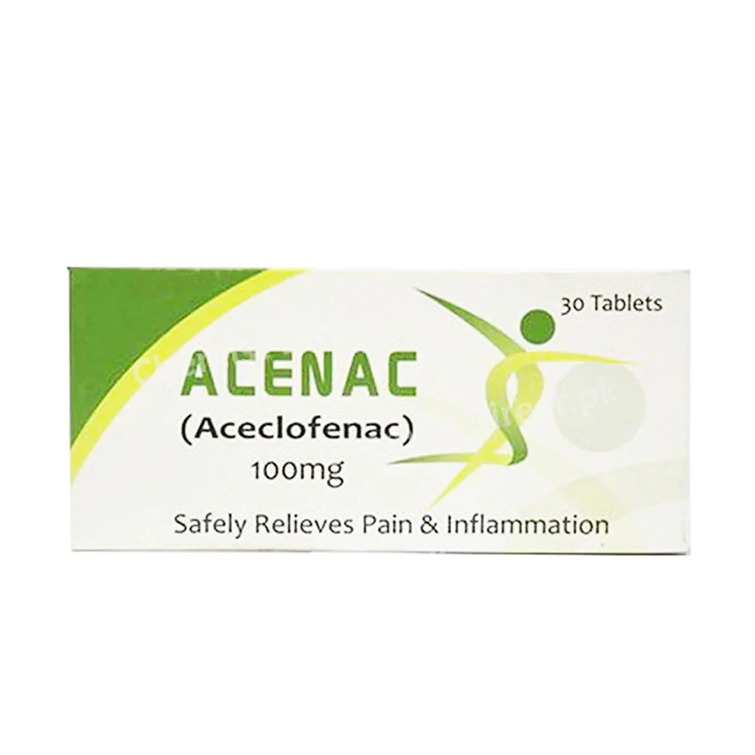 Acenac (Aceclofenac) 100mg, 30 Ct - SJG Pharma
