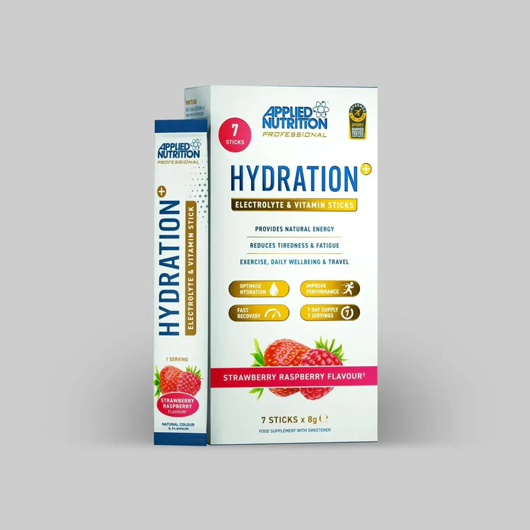 Applied Nutrition Hydration + Electrolyte & Vitamin Sticks, 8g (7 Sticks)