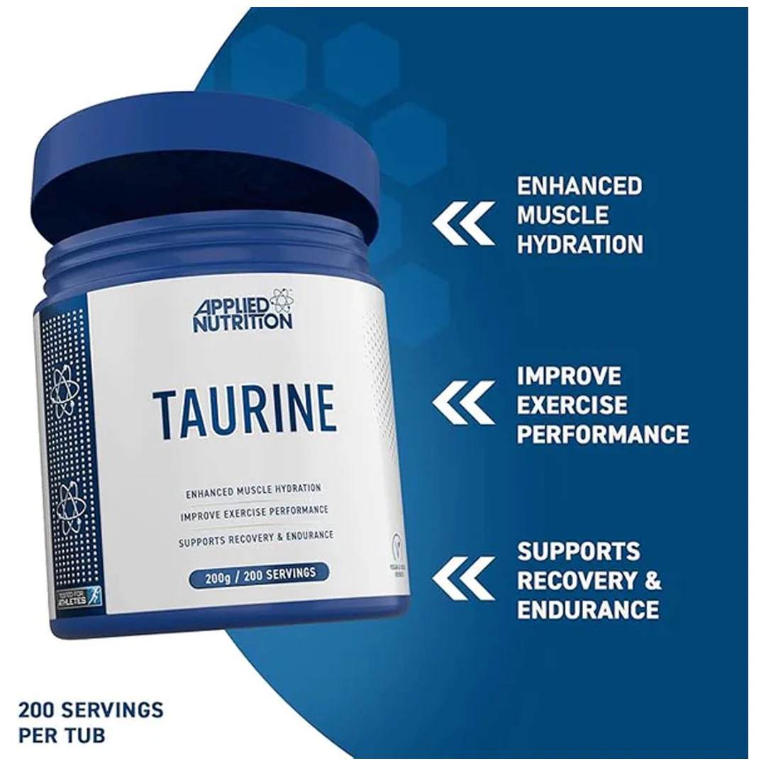 Applied Nutrition Taurine 1000mg, 200g - Image 2