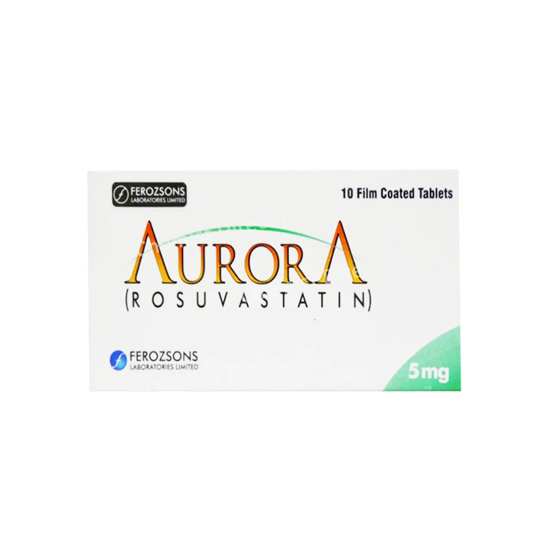Aurora (Rosuvastatin) 5mg, 10 Ct - Ferozsons