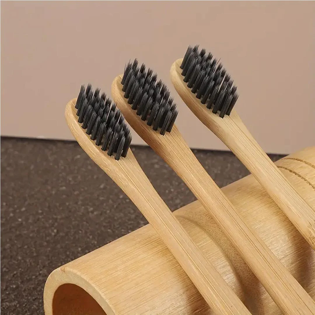 Bamboo Toothbrush Soft, 6 Ct - Image 2