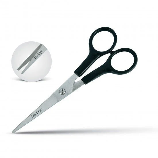 Barber Scissor with Plastic Handle 5" (DE-501), 1 Ct - Dar Expo
