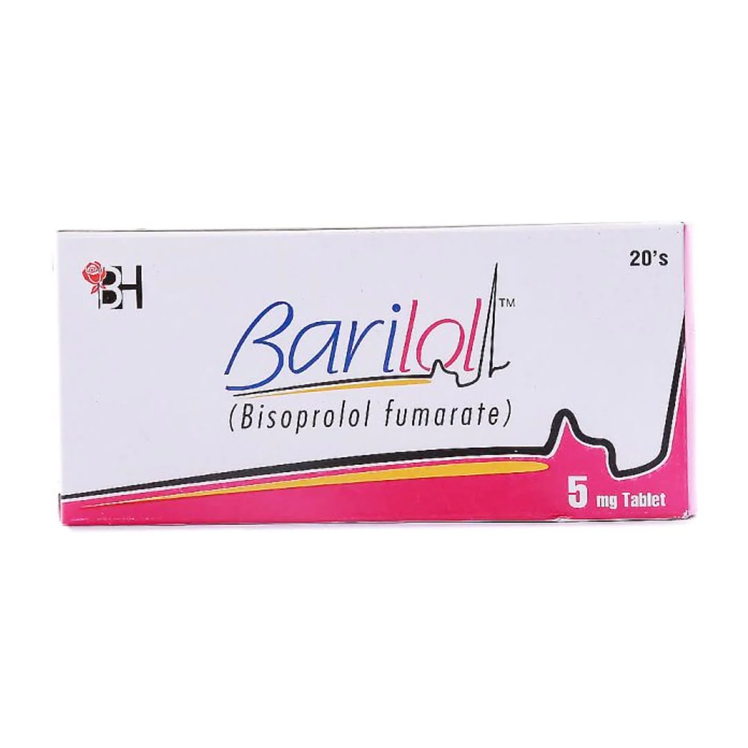 Barilol (Bisoprolol) 5mg, 20 Ct - Barrett Hodgson