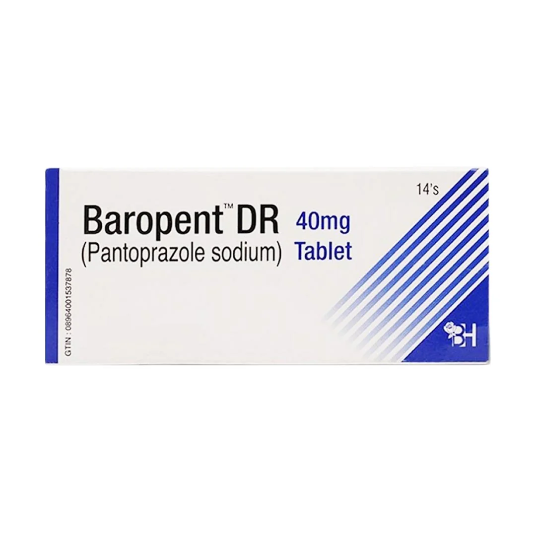 Baropent DR (Pantoprazole) 40mg, 14 Ct - Barrett Hodgson