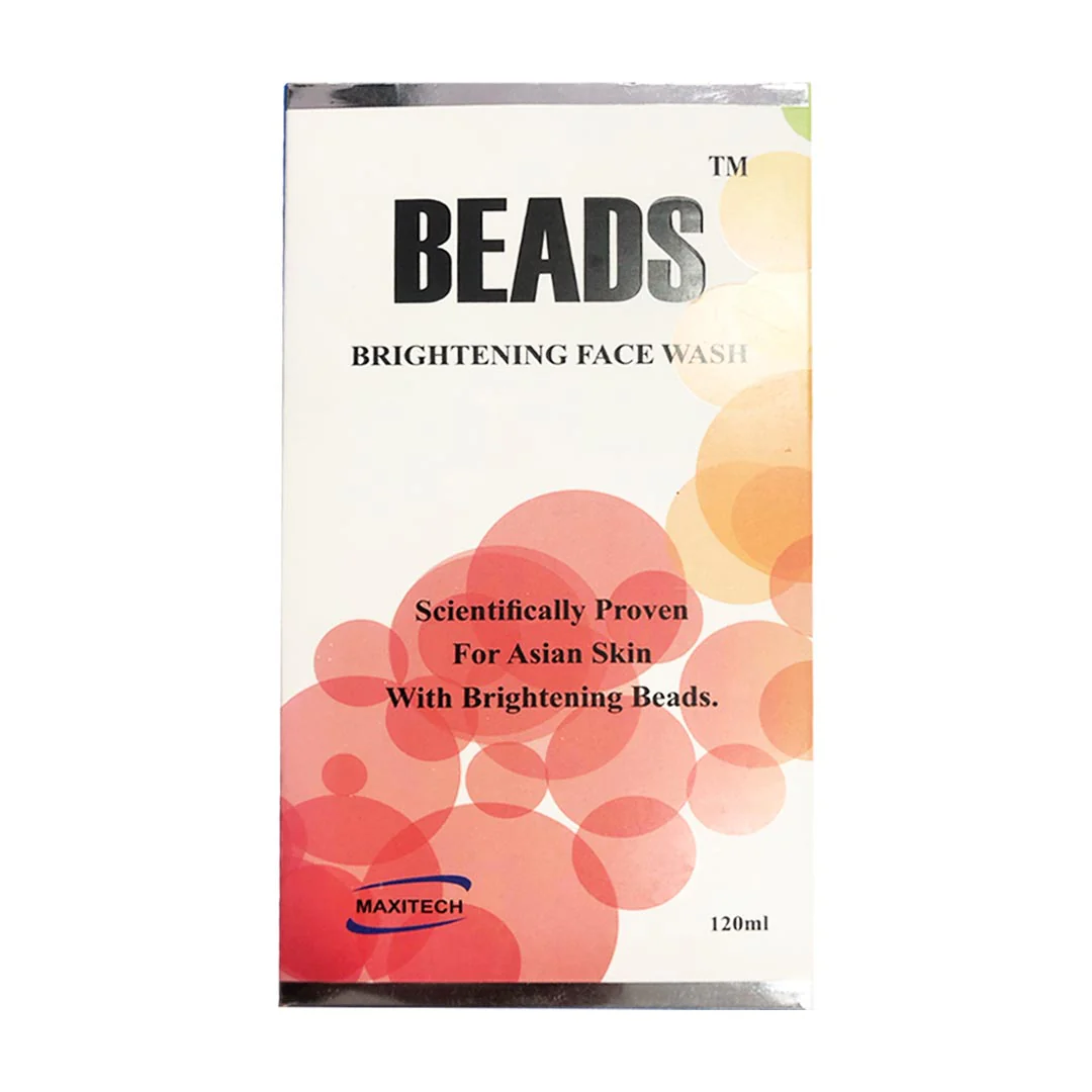Beads Whitening Face Wash, 120ml - Maxitech - Image 2