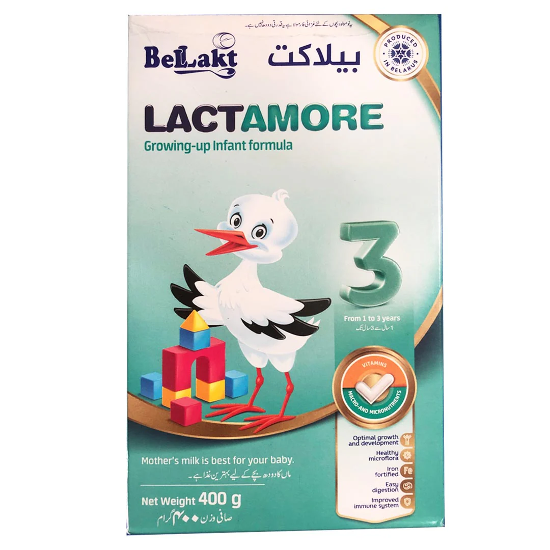 Bellakt Lactamore 3 Growing-Up Infant Formula, 400g