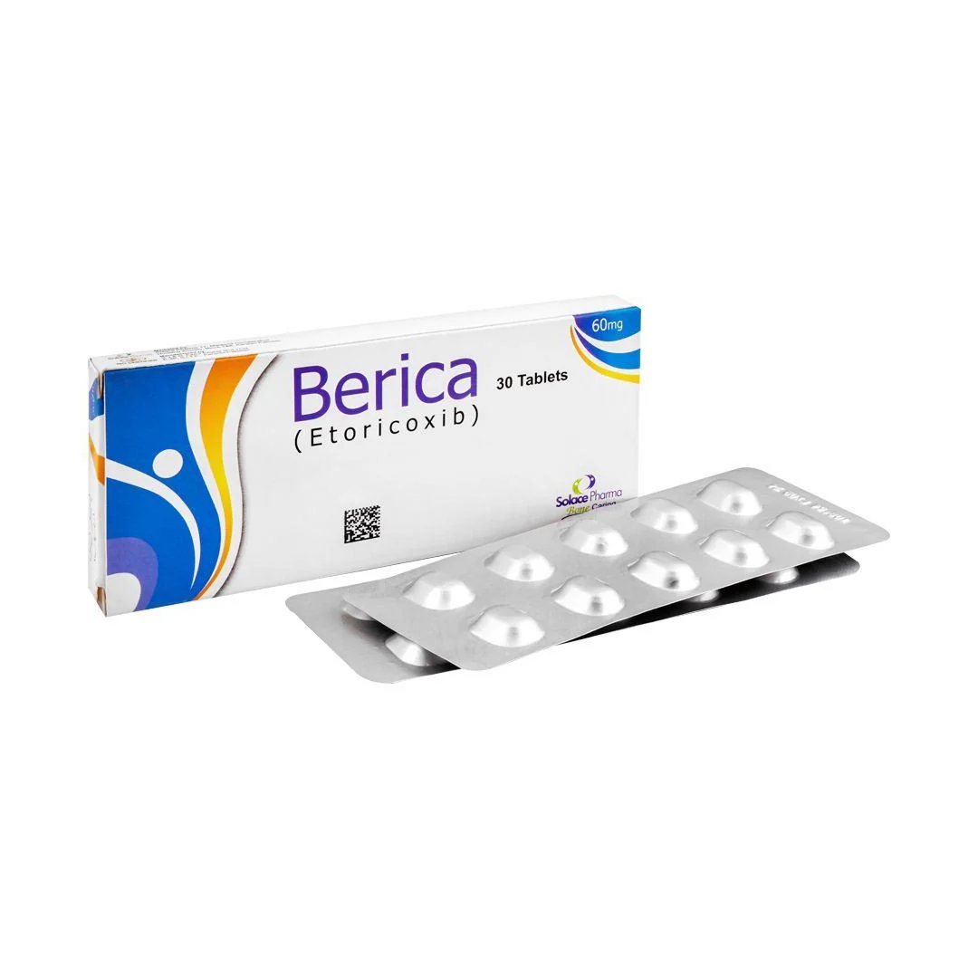 Berica Tablet 60mg, 30 Ct - Solace Pharma