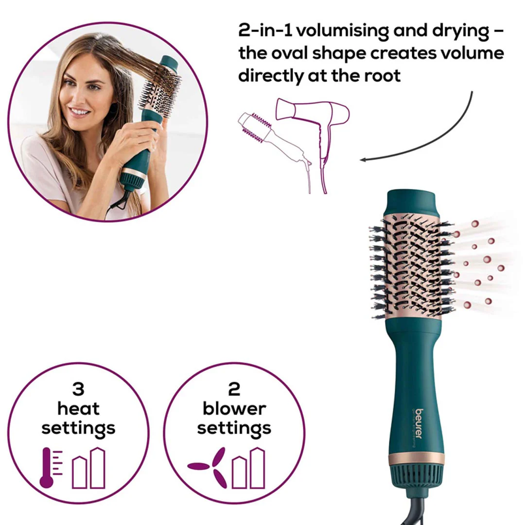 Beurer Beauty 2-in-1 volumising Hair Dryer Brush HC-45 - Image 3