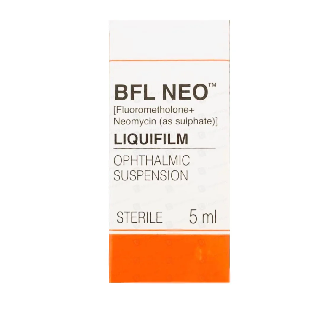 BFL Neo (Fluorometholone+Neomycin) Eye Drops, 5ml - Barrett Hodgson