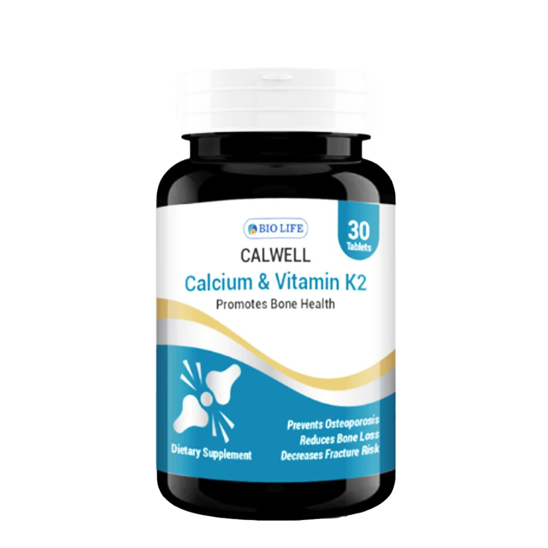 Bio Life Callwell (Calcium & Vitamin K2), 30 Ct - Image 2