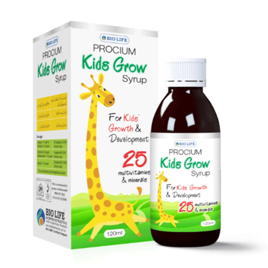 Bio Life Procium Kids Grow Syrup, 120ml
