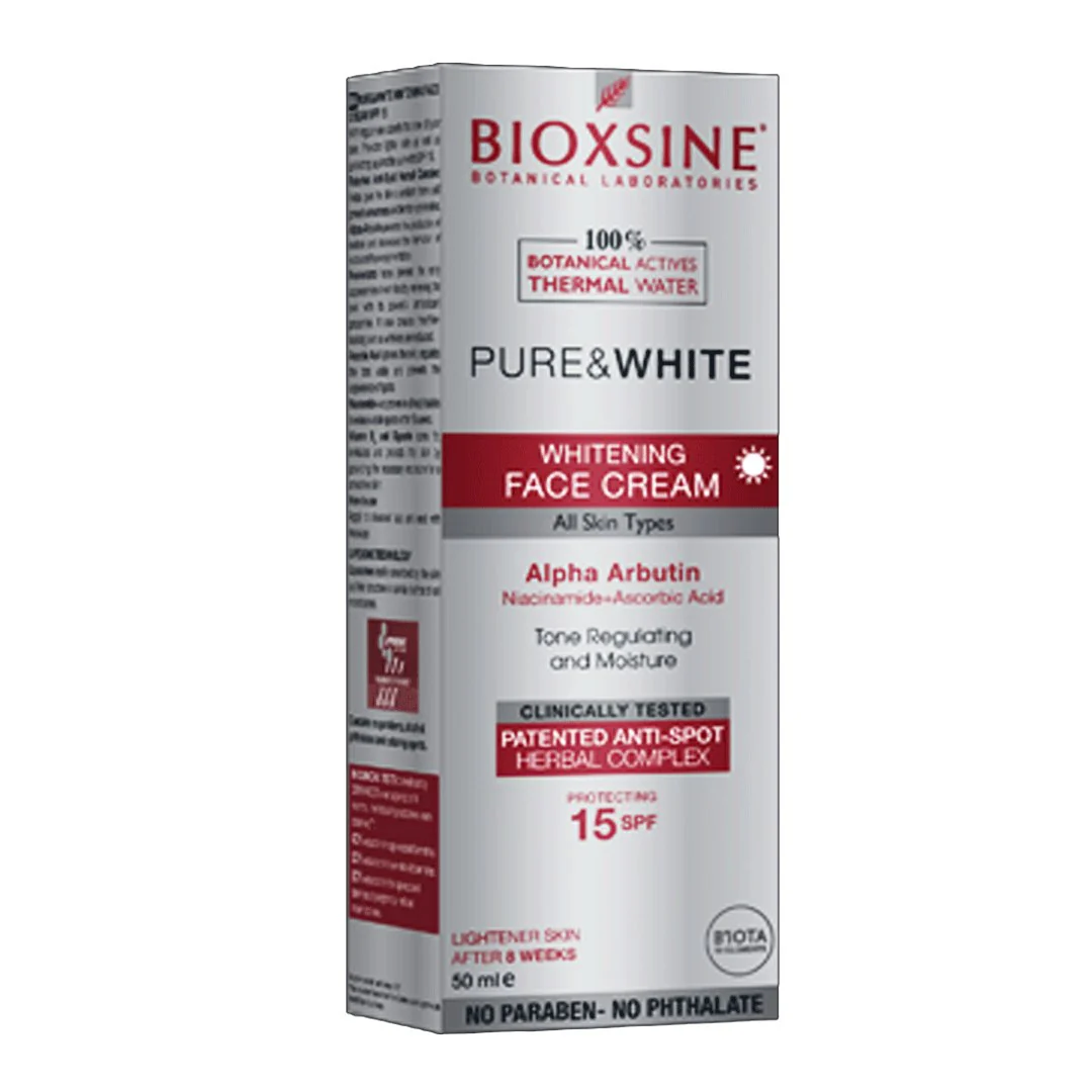 Bioxsine Pure and White Face Cream, 50ml