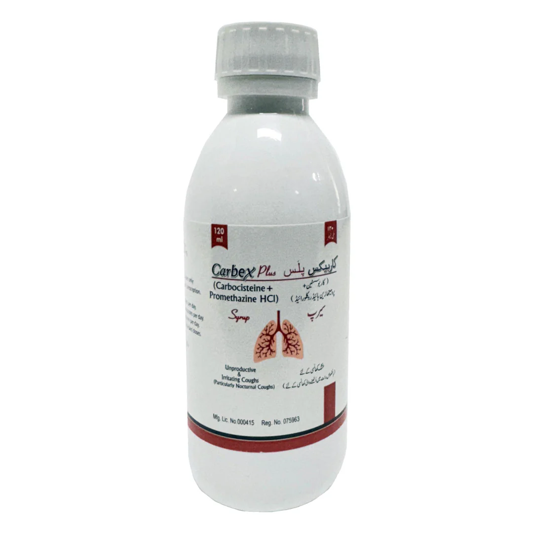 Carbex Plus Syrup, 120 ml - Platinum Pharma