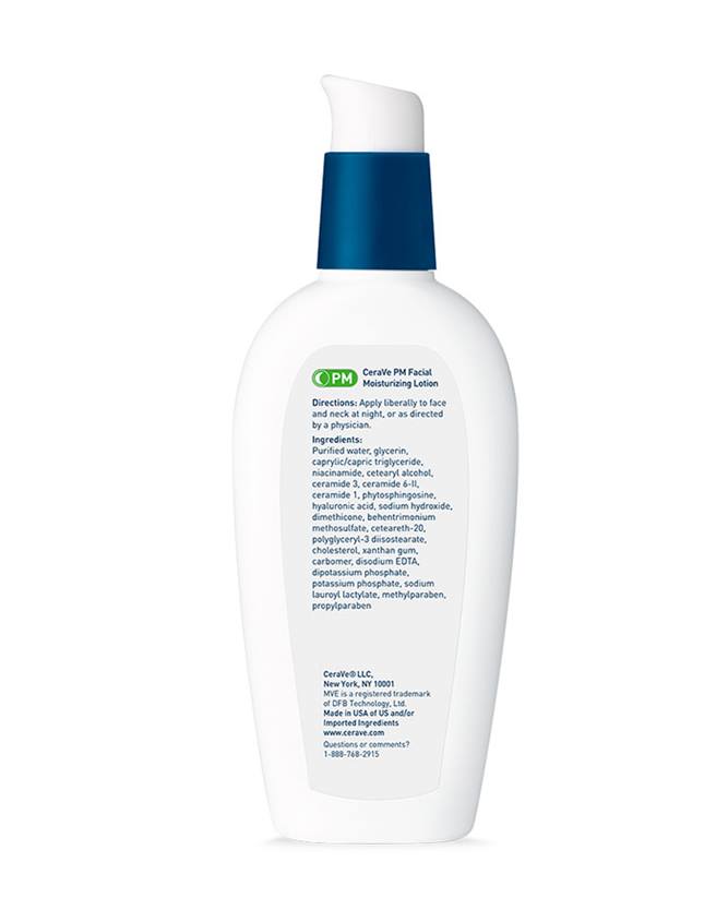 CeraVe PM Facial Moisturizing Lotion Ultra Lightweight, 89ml - Image 3