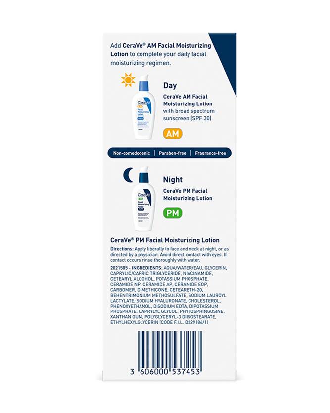 CeraVe PM Facial Moisturizing Lotion Ultra Lightweight, 89ml - Image 4