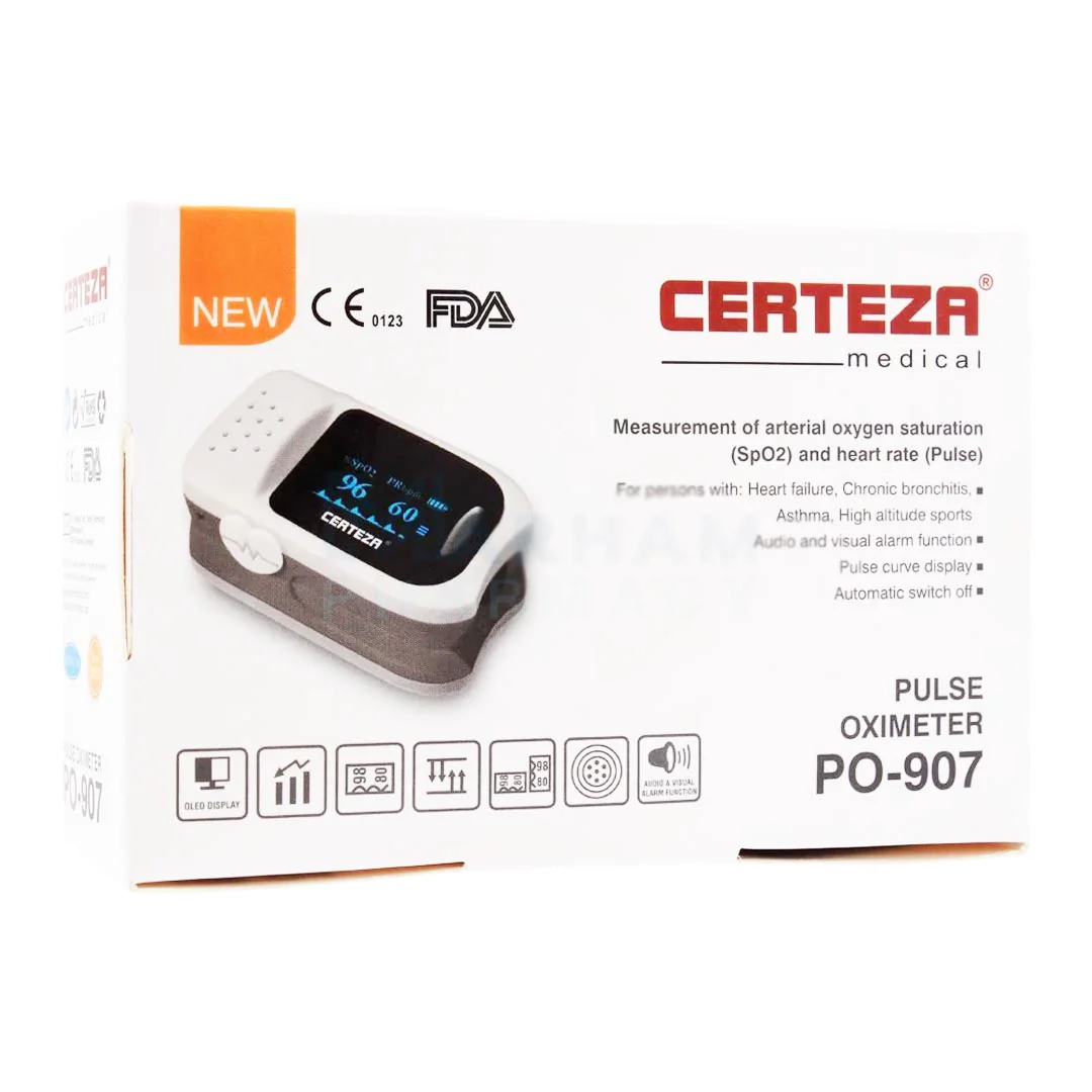 Certeza Finger Pulse Oximeter PO-907
