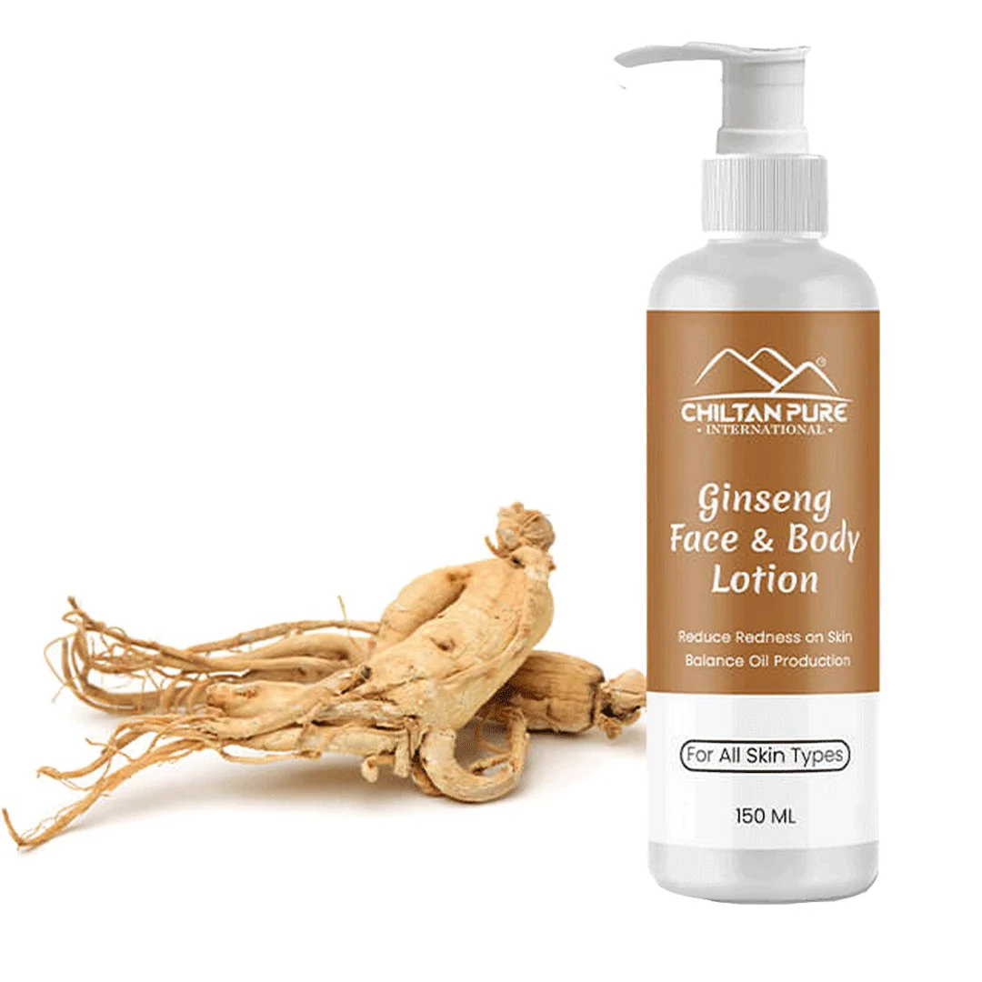 Ginseng Face & Body Lotion, 150ml - Chiltan Pure