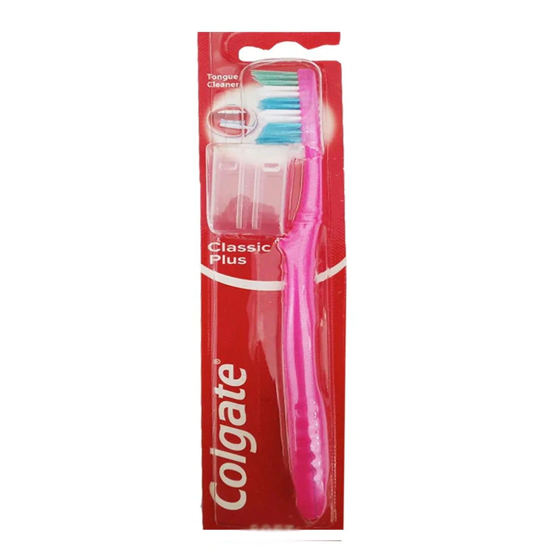 Colgate Classic Plus Medium Toothbrush, 1 Ct - Image 2
