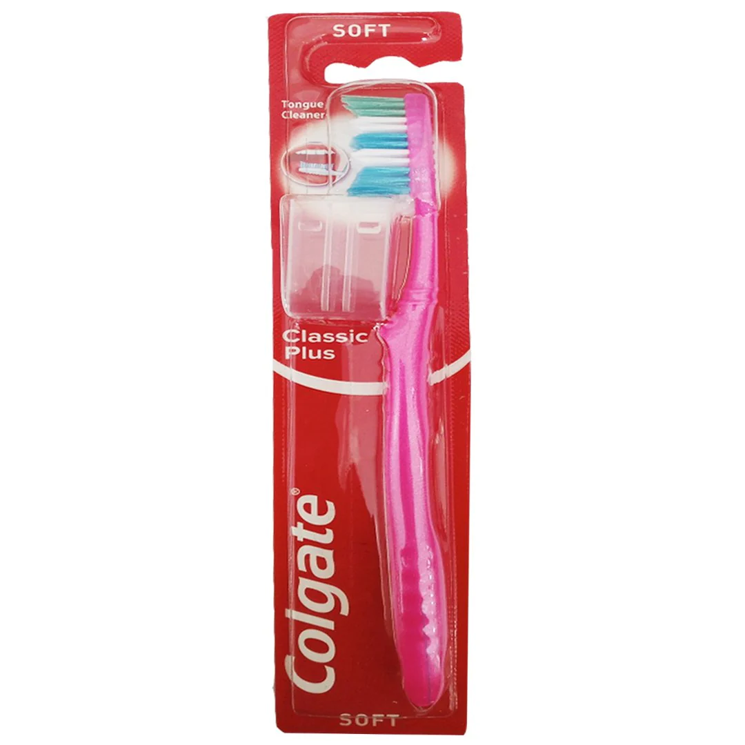 Colgate Classic Plus Soft Toothbrush, 1 Ct
