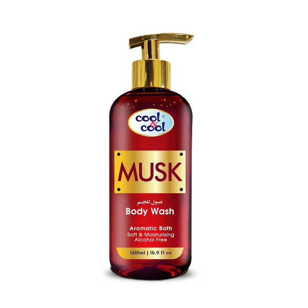 Cool & Cool Musk Aromatic Bath Body Wash, 500 ml