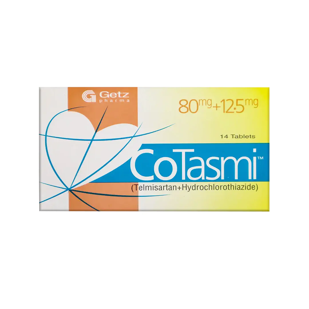 Cotasmi (Telmisartan/Hydrochlorothiazide) 80/12.5mg, 14 Ct - Getz Pharma