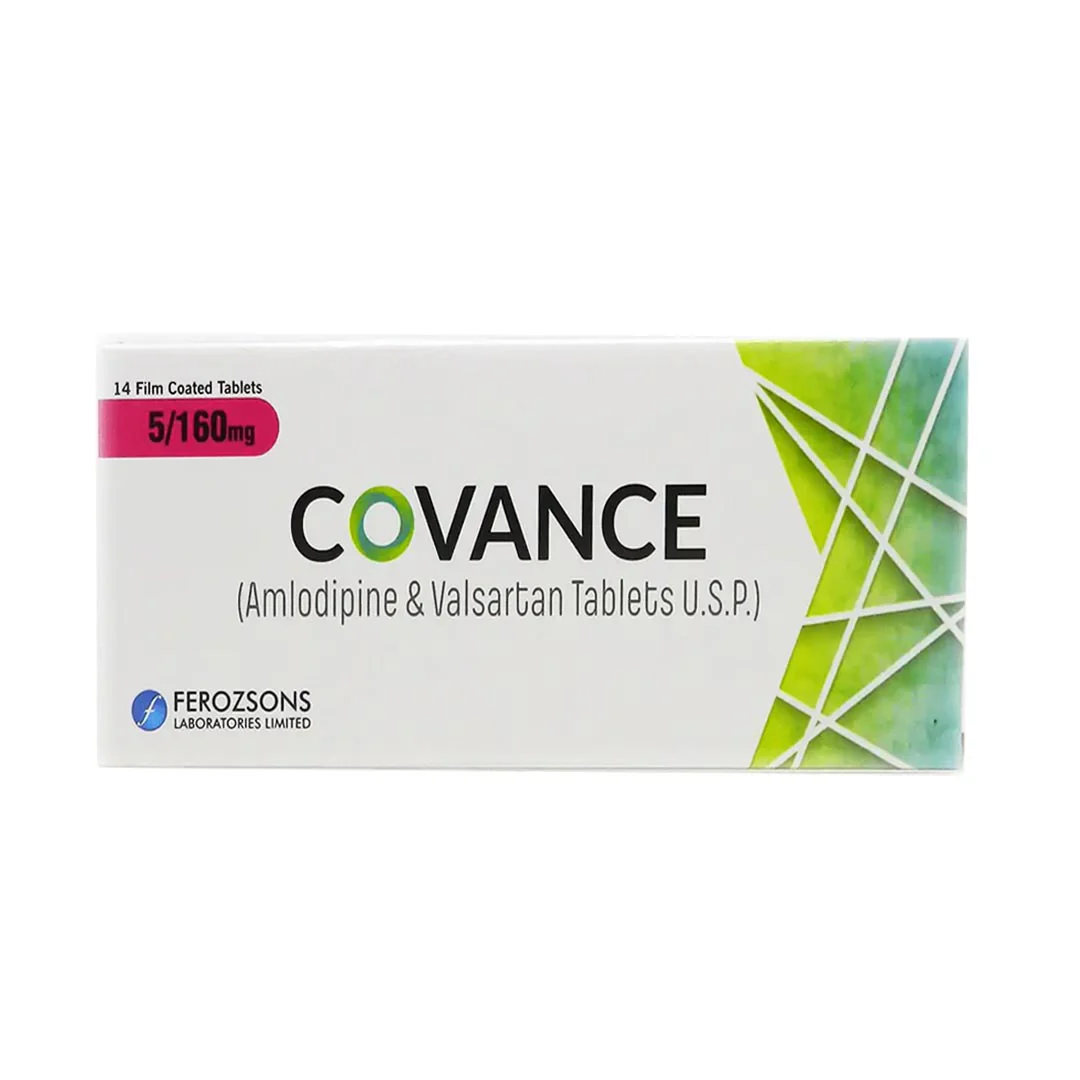 Covance 5/160mg, 14 Ct - Ferozsons