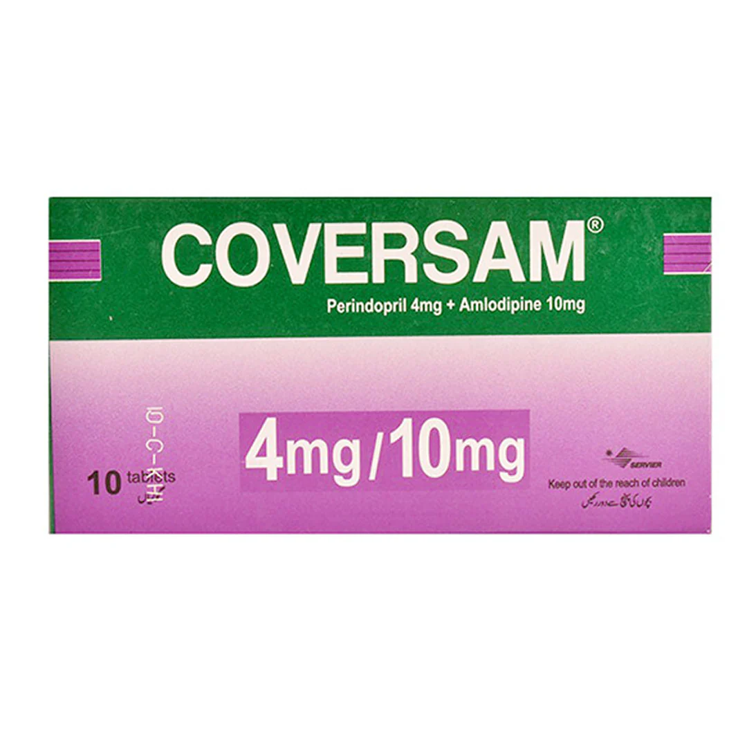 Coversam Tablets 4mg/10mg, 10 Ct - Servier