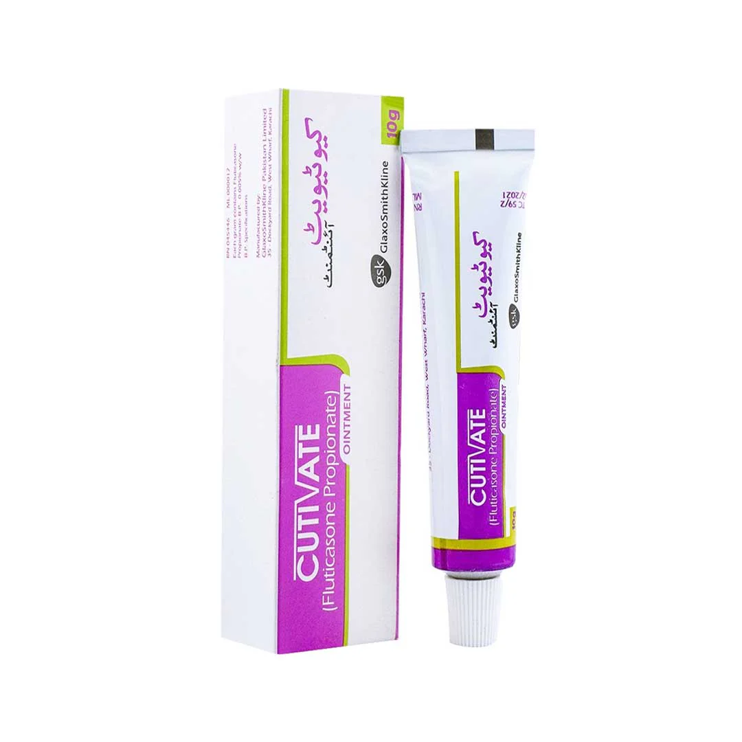 Cutivate (Fluticasone) Ointment  10g - GSK