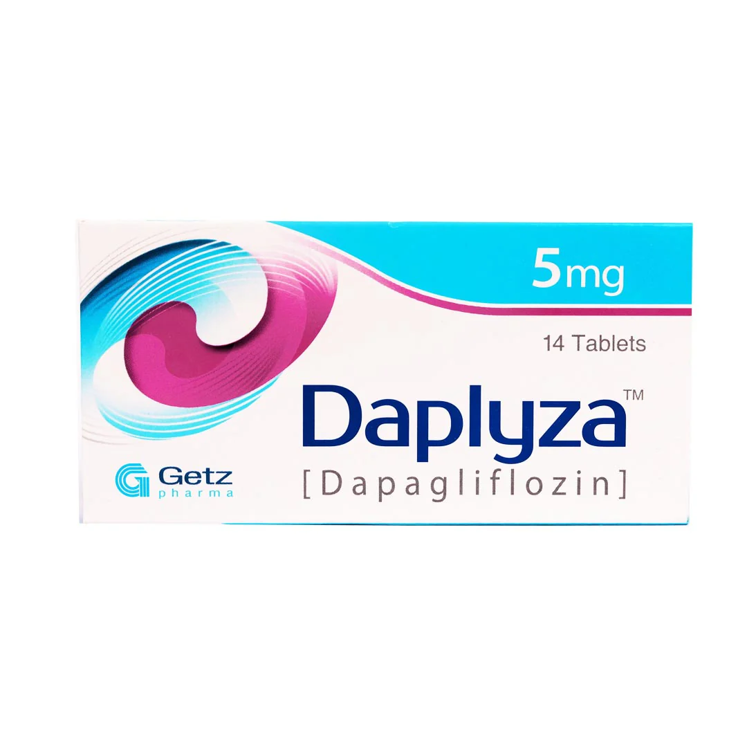 Daplyza (Dapagliflozin) 5 mg, 14 Ct - Getz Pharma