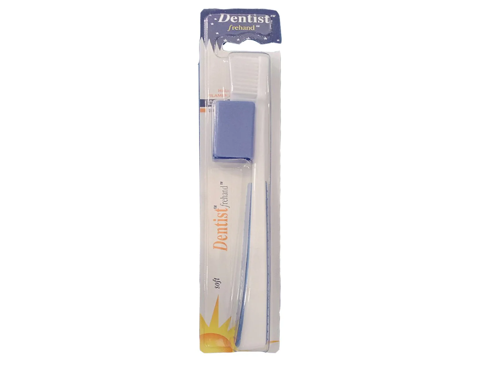 Dentist Frehand Soft Toothbrush (Blue)