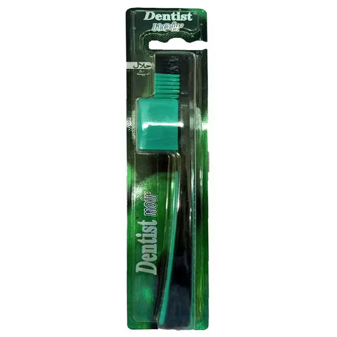 Dentist Noir Hard Toothbrush (Green), 1 Ct