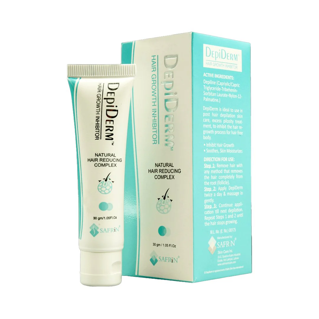 Depiderm Hair Growth Inhibitor, 30g - Safrin