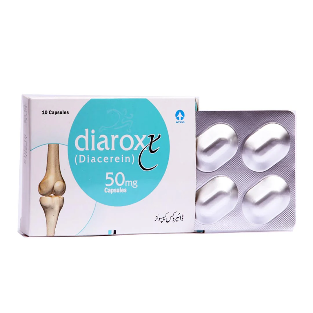 Diarox (Diacerein) 50mg, 10 Ct - ATCO
