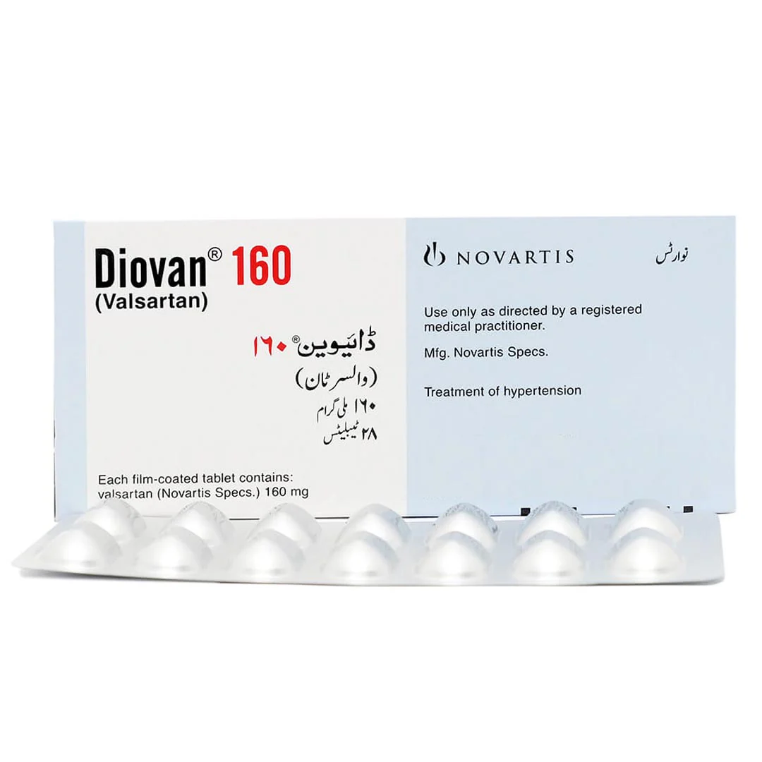 Diovan 160 Tablet 160mg, 28 Ct - Novartis