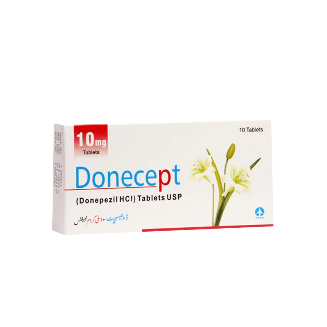 Donecept (Donepezil) 10mg , 10 Ct - ATCO