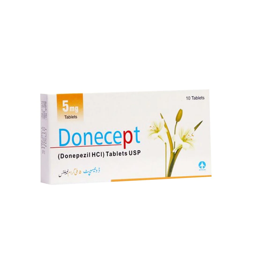 Donecept (Donepezil) 5mg , 10 Ct - ATCO