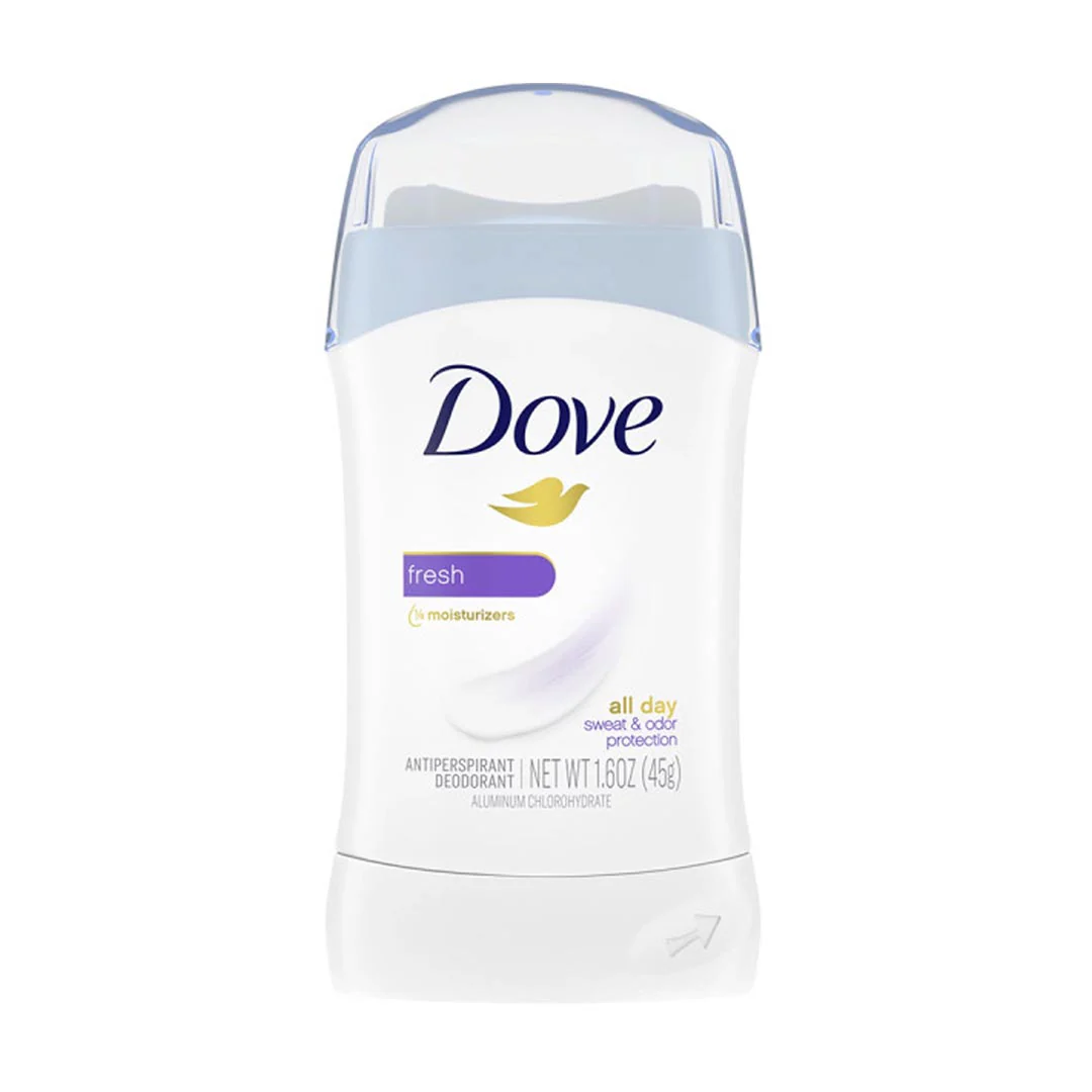 Dove Fresh All day Sweat & Odor Protection Deodorant Stick, 45g