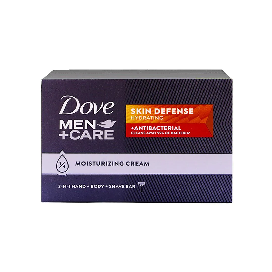 Dove Men + Care Skin Defense Hand + Body + Shave Bar Soap