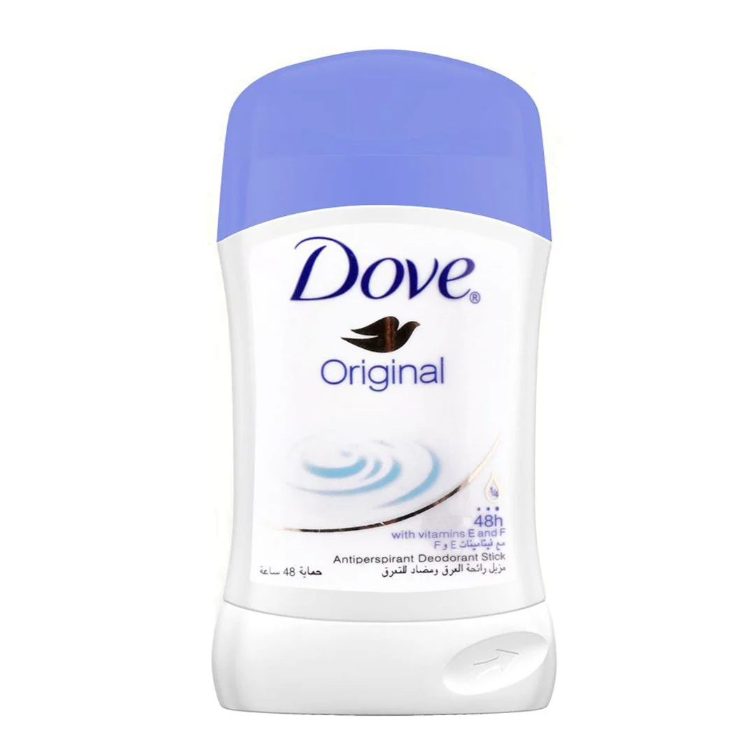 Dove Original 48H Anti-Perspirant Deodorant Stick, 40g