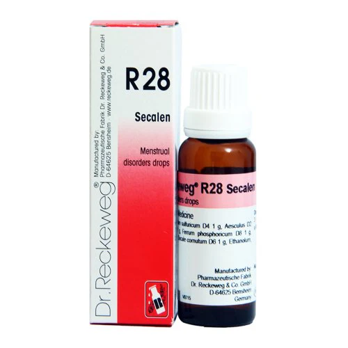 R28 Drops for Menstrual Disorder - Dr. Reckeweg