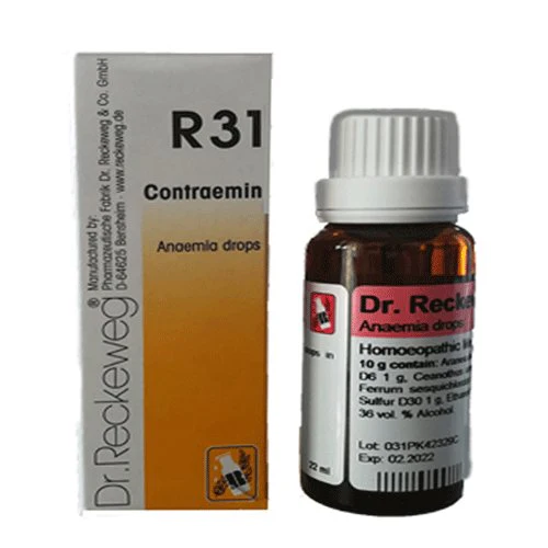 R31 Contraemin Drops for Anaemia - Dr. Reckeweg
