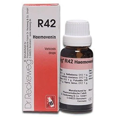 R42 Haemovenin Drops For Varicosis - Dr. Reckeweg