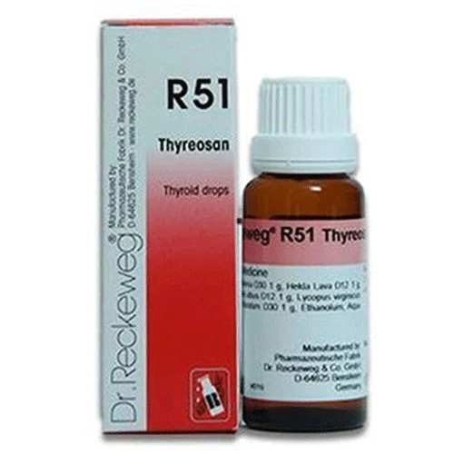 R51 Thyreosan Drops For Thyroid - Dr. Reckeweg